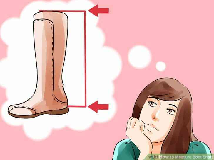 Image intitulé Mesurer la tige de la chaussure de l